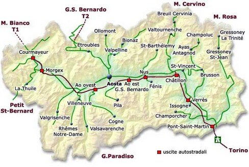 MAPPA VDA