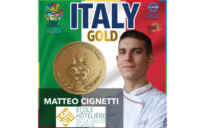 Matteo Cignetti vince le Young Chef Olympiad 2022