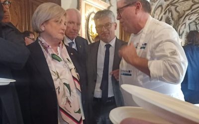 Un servizio al castello di Sarre veramente speciale…